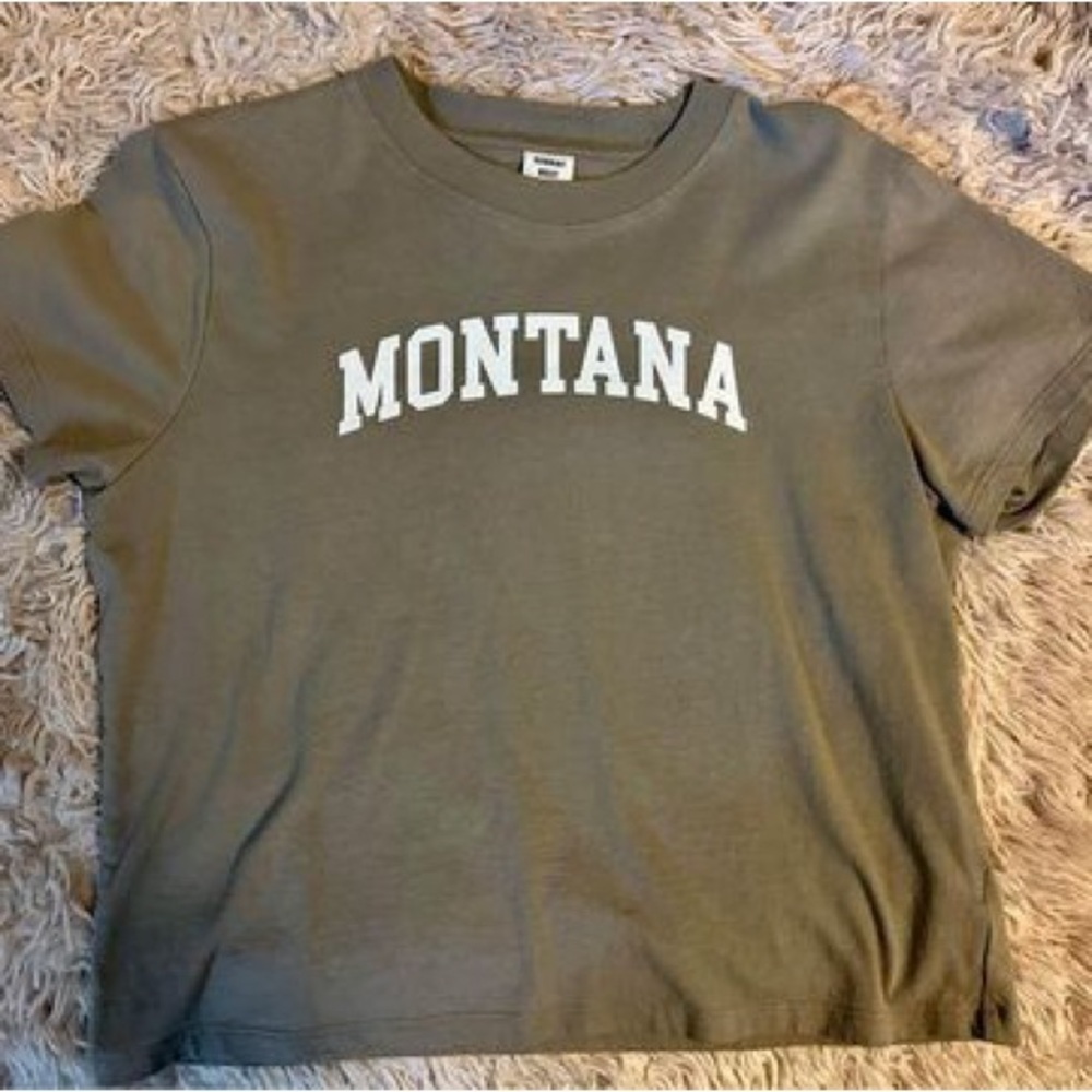 Aritzia Sunday Best Montana light grey/grey tshirt size S